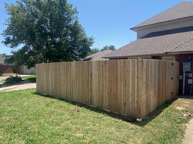 Privacy Fence Repair - After